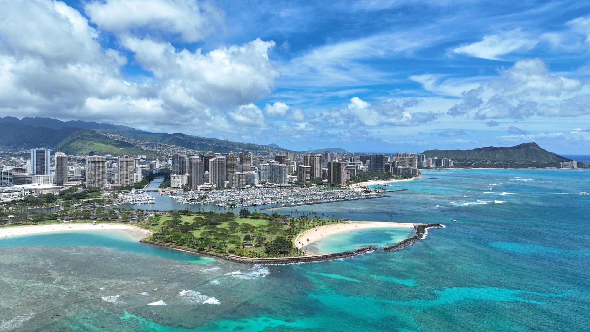 Luxury Ala Moana Resort 25Th Floor With Balcony Honolulu Exterior foto