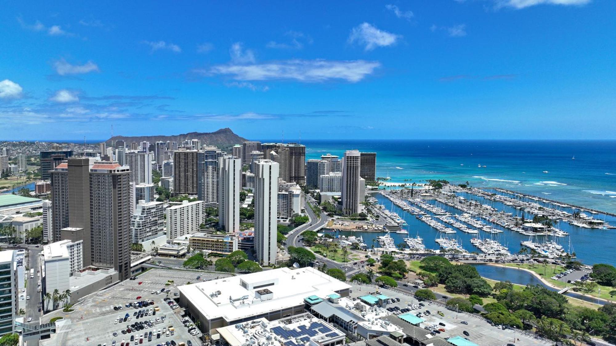 Luxury Ala Moana Resort 25Th Floor With Balcony Honolulu Exterior foto